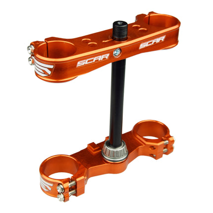 Triple Clamps Orange Sx 85 16mm Offset Scar S5416OR