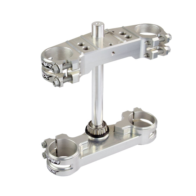 Apex Triple Clamps Grey 24-26 Husqvarna KTM Tc Sx 65 22mm Offset Scar S5419X