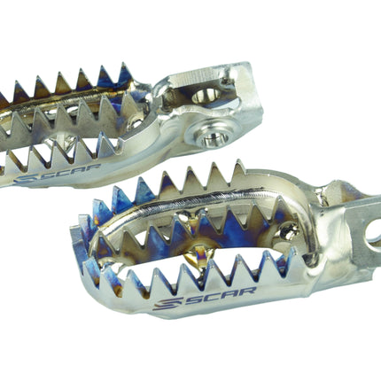 Titanium Footpegs 16-24 Gasgas Husqvarna KTM Mc Ec Ex Tc Tx Te Fc Fe Fs Fx Sx Xc Exc Scar S5517