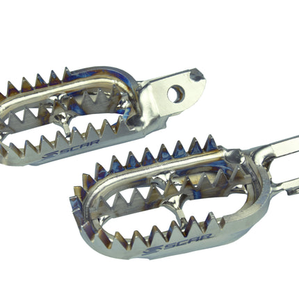 Titanium Footpegs 23-26 Gasgas Husqvarna KTM Ec Ex Mc Tc Te Fc Fe Tx Fx Fs Sx Exc Xc Xw Scar S5518