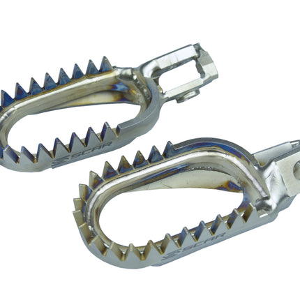 Titanium Footpegs 23-26 Gasgas Husqvarna KTM Ec Ex Mc Tc Te Fc Fe Fs Fx Tx Sx Exc Xc Xw Scar S5518AM