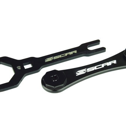 Fork Cap Wrench 06-26 Fantic Gasgas Honda Kawasaki Sherco Suzuki Yamaha 49mm Kayaba Kyb Scar Scfk
