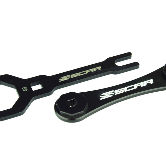 Fork Cap Wrench 06-26 Fantic Gasgas Honda Kawasaki Sherco Suzuki Yamaha 49mm Kayaba Kyb Scar Scfk