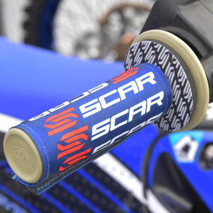 Grip Covers Blue Universal Velcro Fastened Pair Scar Scgc