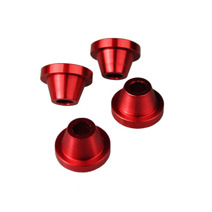 Rubber Killers Red 02-26 Suzuki RM RM-Z Dr-z Sm Rmx Z 125 250 400 450 4-PIECE Scar Scrmz