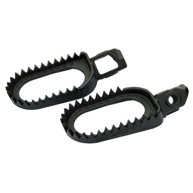 Footpegs Black 23-26 Gasgas Husqvarna KTM Mc Ec Ex Tc Te Fc Fe Tx Fx Fs Sx Exc Xc Xw Scar SF5818
