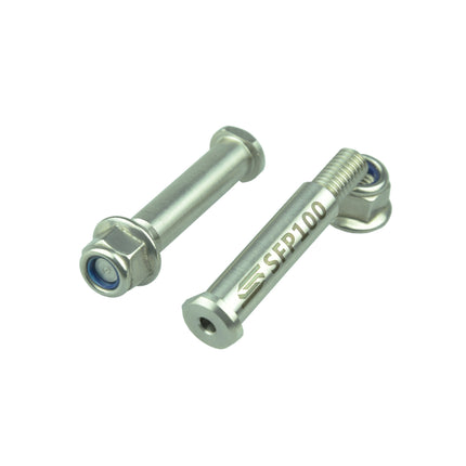 Footpeg Pins 97-26 Fantic Yamaha Xe Xx YZ WR 125 250 450 Stainless Steel Self Lock Nuts Scar SFP100