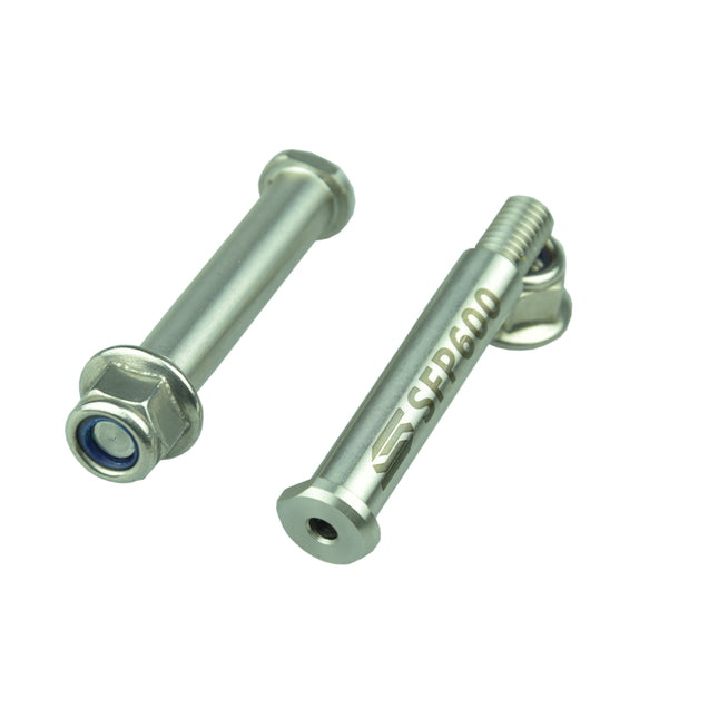 Footpeg Pins 08-26 Sherco Se Sef R 125 250 300 450 Stainless Steel Self Locking Nuts Scar SFP600