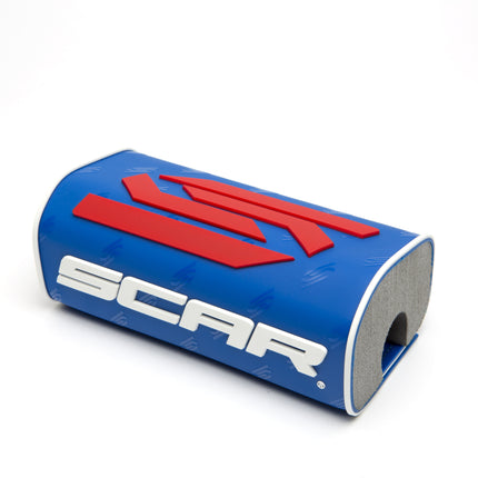 Handlebar Pad Blue Oversize Without Crossbar Scar Smsobl