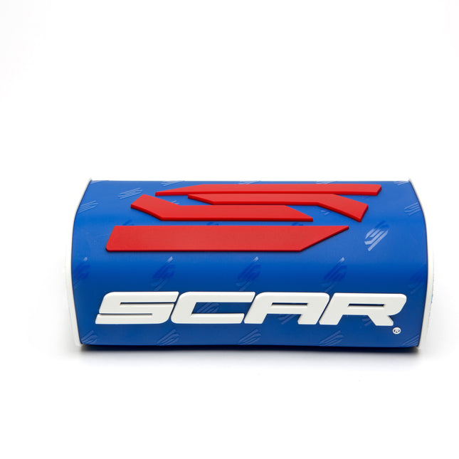 Handlebar Pad Blue Oversize Without Crossbar Scar Smsobl