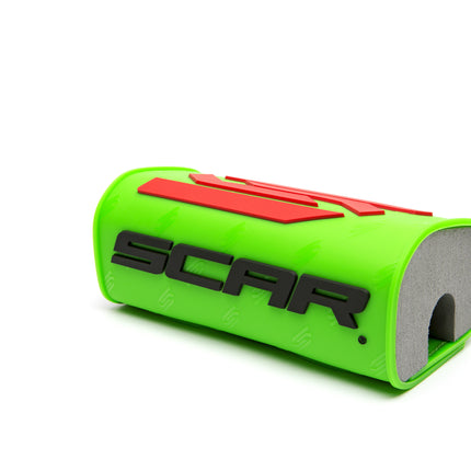 Handlebar Pad Green Fluo Oversize Without Crossbar Scar Smsog