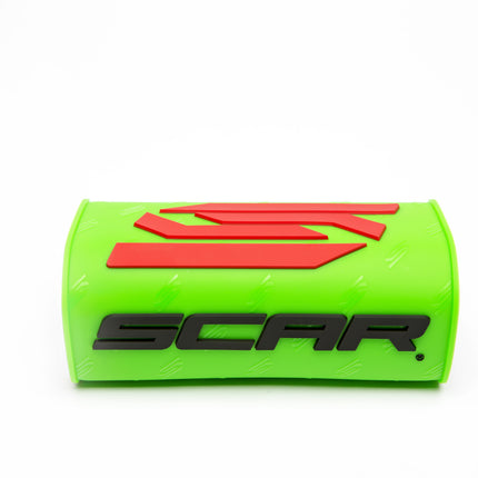 Handlebar Pad Green Fluo Oversize Without Crossbar Scar Smsog