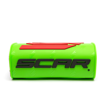 Handlebar Pad Green Fluo Oversize Without Crossbar Scar Smsog