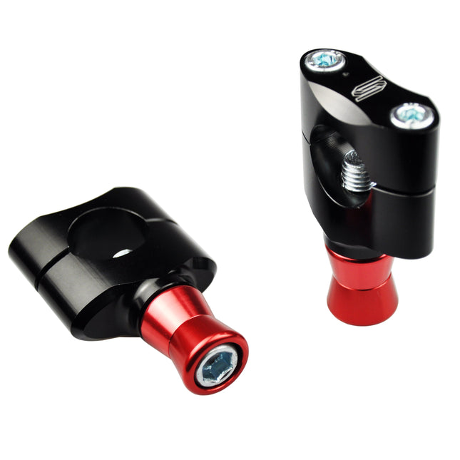 Handlebar Mounts Black 22.2mm 35mm Scar SP11