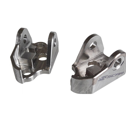 Titanium Footpeg Mounts Brackets Yzf Wrf Scar STFMB152