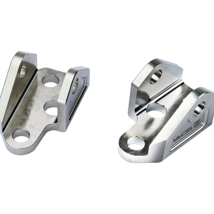 Titanium Footpeg Mounts Brackets 23-26 Fantic Yamaha Xxf YZ 250 450 F GR5-TI Scar STFMB153