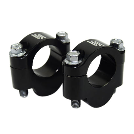 Handlebar Riser Kit Black 28.6mm 20mm Rise Scar UBR2