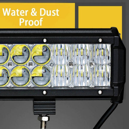 300mm 12 LED Spot Light Bar 24 LED 72W 12V + Wiring Kit Included
