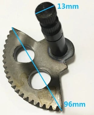Kick Starter Shaft Yamaha CY50 Jog Scooter 3KJ-15601-00-00