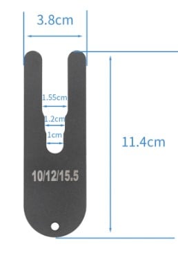 10mm 12mm 15.5mm FORK DAMPER ROD HOLDING TOOL