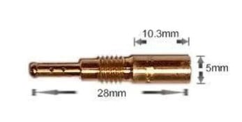 10pcs Pilot Jet Slow Idle 35 38 40 42 45 48 50 52 54 57 Keihin N424-74C M5x0.8mm