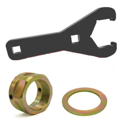 Rear Axle Lock Nut & 46mm Axle Nut Wrench Kit 06-24 Yamaha Yfz 450 Raptor 700 R Se 90179-36003-00