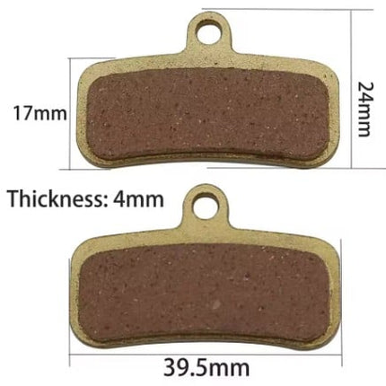 Brake Pads Ceramic Alloys Ht Surron Talaria E Ride Bicycle Sur-ron Light Bee