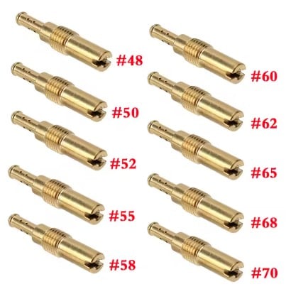 Pilot Jet Kit 10PCS 48-70 N424-21 Keihin Honda Pe Pj Pwm Kawasaki Pwk