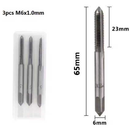 Tap SET-3 M6 Thread 6 x 1.0mm