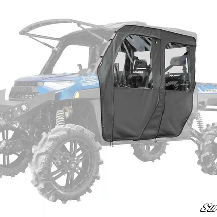 Polaris Ranger 4 Seat Soft Cab Enclosure, Superatv SE-P-RAN1K4-001-M