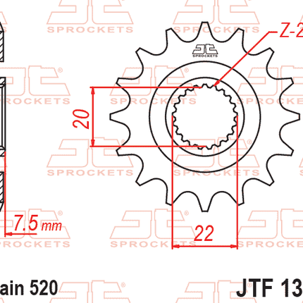 Front Sprocket JTF1323.12 Jt