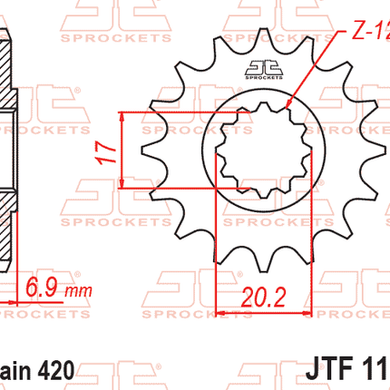 Front Sprocket JTF1120.12