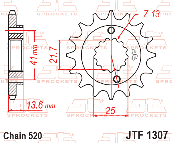 Front Sprocket JTF1307.15 Jt