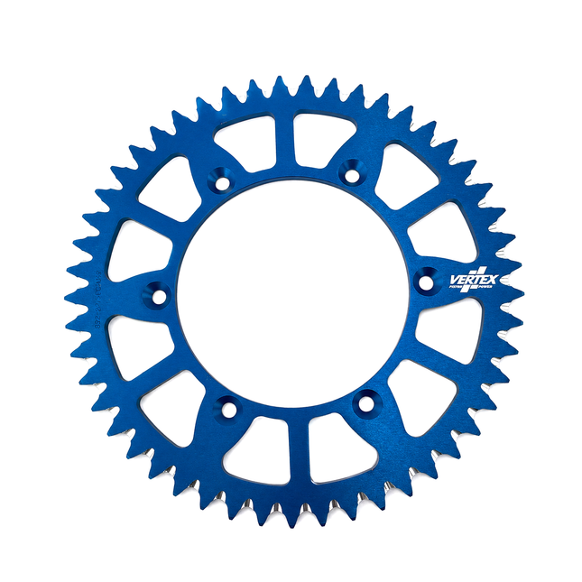 Rear Sprocket Vertex Alloy 251, Vertex 892-2015ECBU49, Blue, 7075T6 Alloy