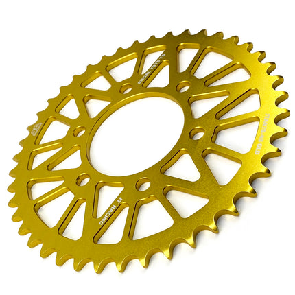 REAR SPROCKET JTA478.43GLD ALLOY, CHAIN 520 (7075-T6 Aluminium)