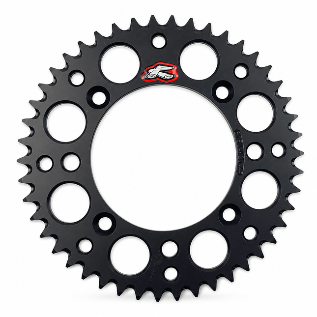 Rear Sprocket Black Alloy Renthal 46T, 2025 Gasgas/husqvarna/ktm, Ultralite 518U-420-46GPBK