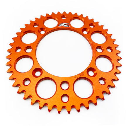 Rear Sprocket Orange Alloy Renthal 47T, 2025 Gasgas/husqvarna/ktm, Ultralite 518U-420-47GPOR
