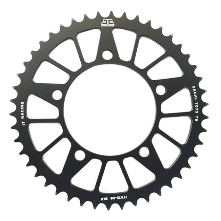 REAR SPROCKET ALLOY JTA75.46BLK, BMW 520 Chain Conversion