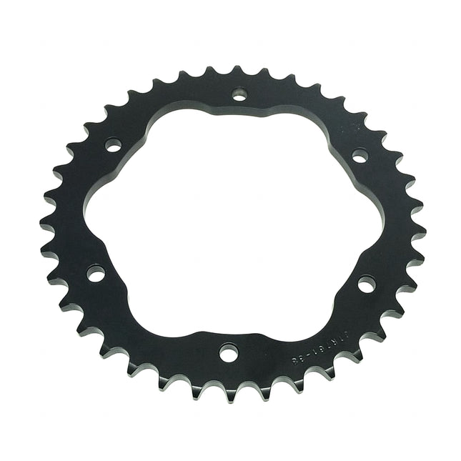 Rear Sprocket Steel JTR761.38 Black, Ducati Road Chain Type 525
