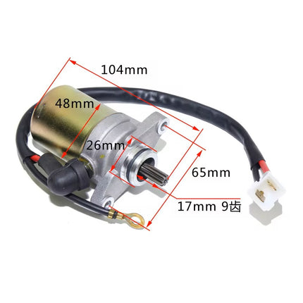 Starter Motor Can-am Bombardier 70 90 DS70 DS90 V31200DGF000 V31200DGF010