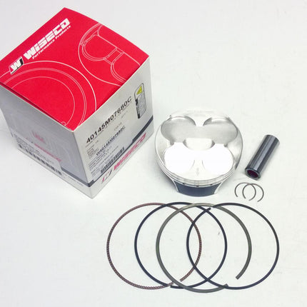 PISTON KIT 16-17 CRF250R 13.5 C, WISECO 40145M07680C 76.80, Skirt Coating ArmorGlide