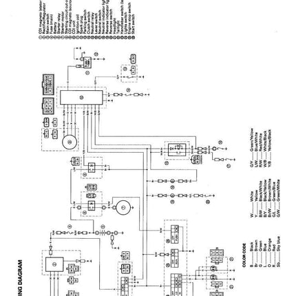 WIRING LOOM YFS200 BLASTER, AT-01859, 3JM-82590-10-00, Wire harness
