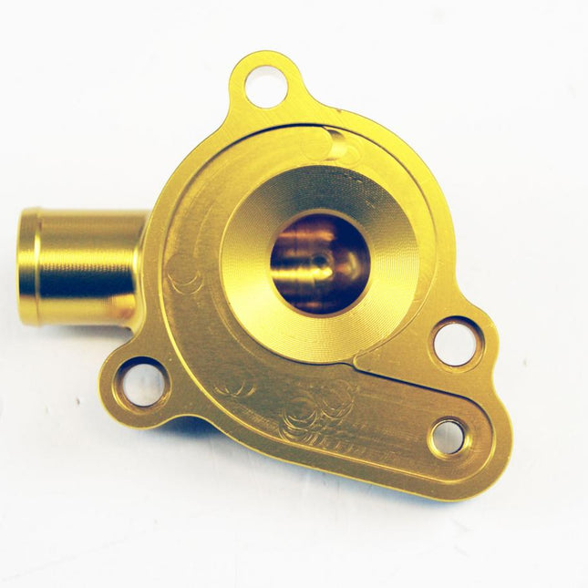 Water Pump Cover 01-08 RM125, FIR Billet Alloy Gold 17411-36F00, Standard Water Pump Cover