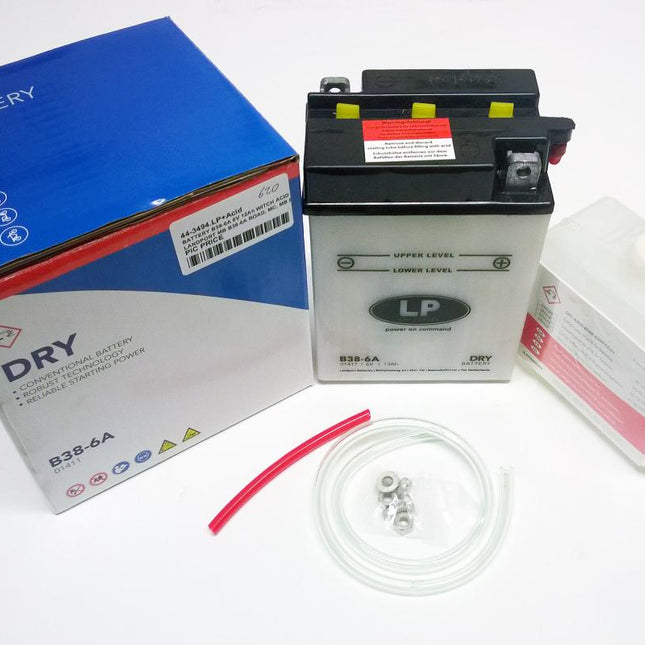 Battery B38-6A 6V 12Ah Witch Acid, Landport Mb B38-6A Road, Mc, Mb B38-6A