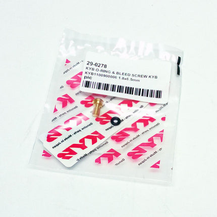 Kyb O-ring & Bleed Screw Kyb, KYB110090000601 1.8x6.5mm