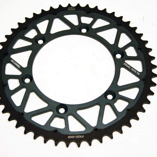 Rear Sprocket Twinring JTX251.50GR, Twinstar Alloy & Steel