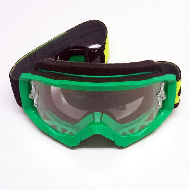 Scott Hustle Goggles Clear Lens, Green/black, SC084117