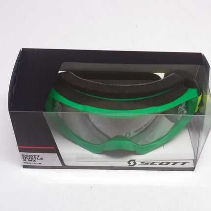 Scott Hustle Goggles Clear Lens, Green/black, SC084117