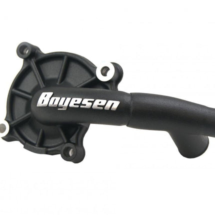 Water Pump Cover 18-24 CRF250R, Supercooler Boyesen WPK-07CB, Black