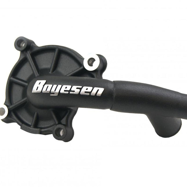 Water Pump Cover 18-24 CRF250R, Supercooler Boyesen WPK-07CB, Black